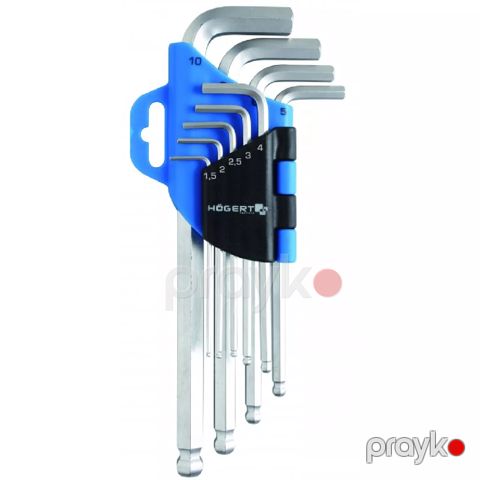 Açar dəsti Hogert HT1W804 9 ədəd — Bakı
