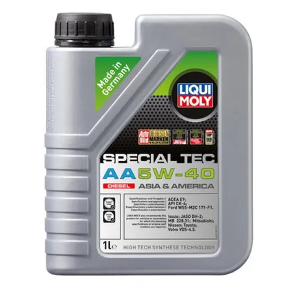 Avtomobil mühərrik yağı Liqui Moly Special Tec AA 5W-40 Diesel 1L (21330)