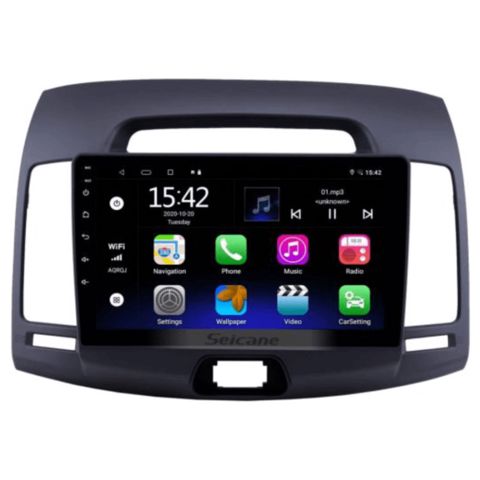Avtomobil üçün monitor Android King Cool T18 2/32GB DSP & Carplay For Hyundai Elantra 2007-2011