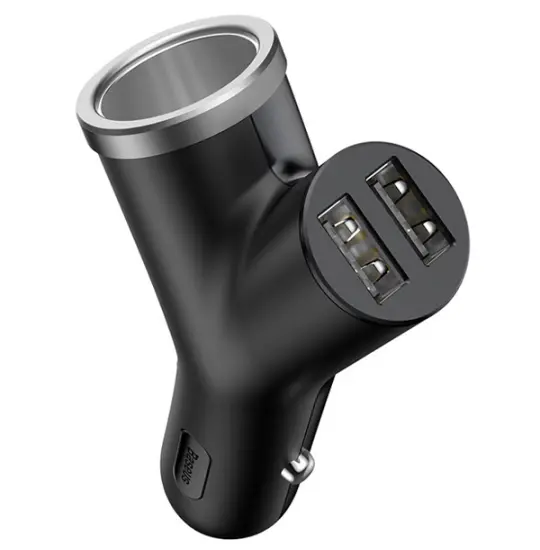 Baseus Charger Connector Car 2 Port Y-Type CCALL-YX01 — Bakı