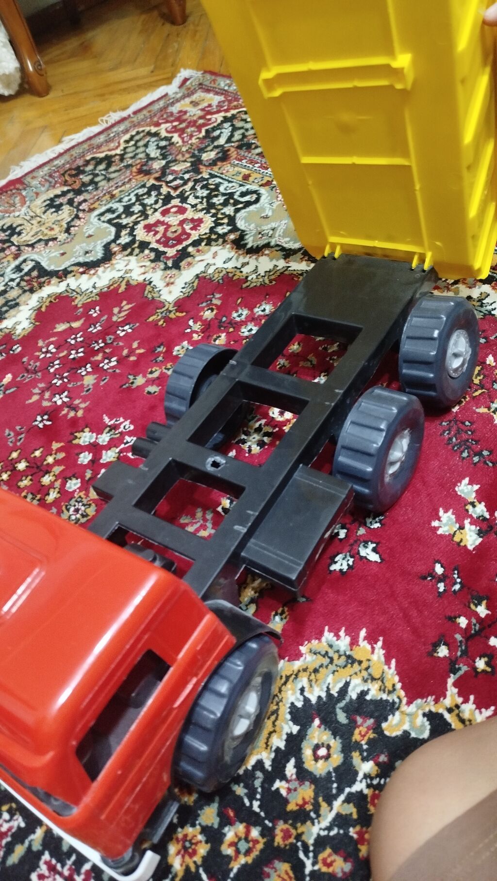 Böyük ölçülü plastik uşaq dumpperi (oyuncaq yük maşını) - Korpusu — Oyuncaqlar, Bakı (3)
