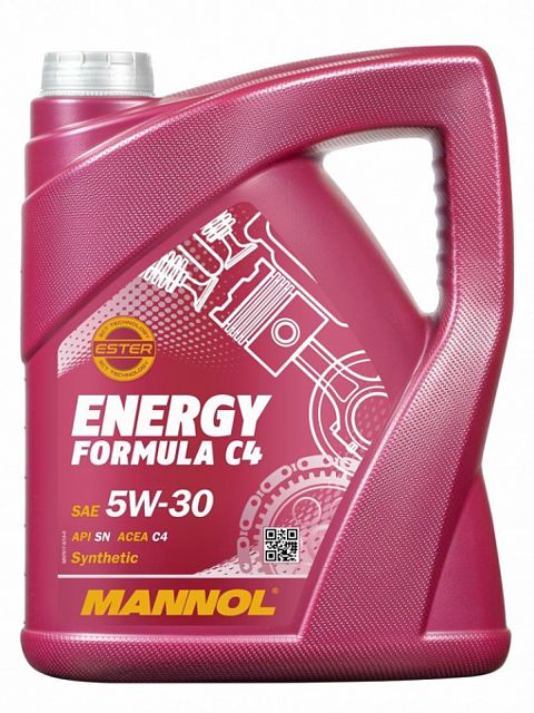 Mühərrik yağı Mannol Energy Formula C4 SAE 5W-30 5L Special — Bakı