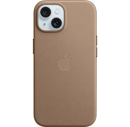Çexol Apple iPhone 15 FineWoven Case with MagSafe Taupe (MT3C3ZM/A) — Bakı