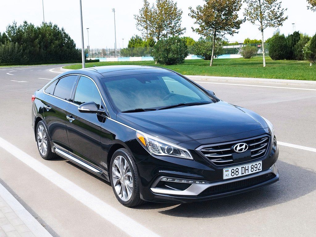 Hyundai Sonata, 2.0 L, 2016 il, 106 648 km — Avtomobillər, Bakı (4)