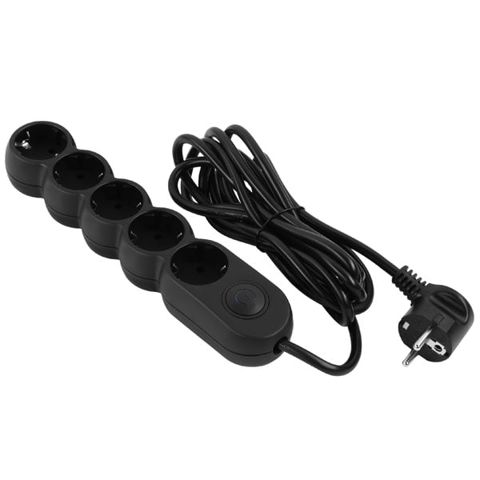 2E Power Socket 2E-U05VESM3BK Black — Bakı