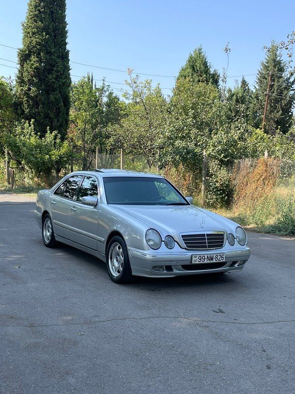 Mercedes E 220, 2.2 L, 1999 il, 600 000 km — Avtomobillər, Mingəçevir (9)