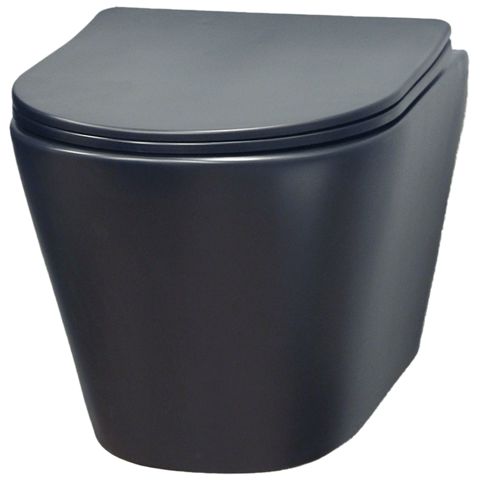 Unitaz Gold Banyo 911 Matte Black — Bakı