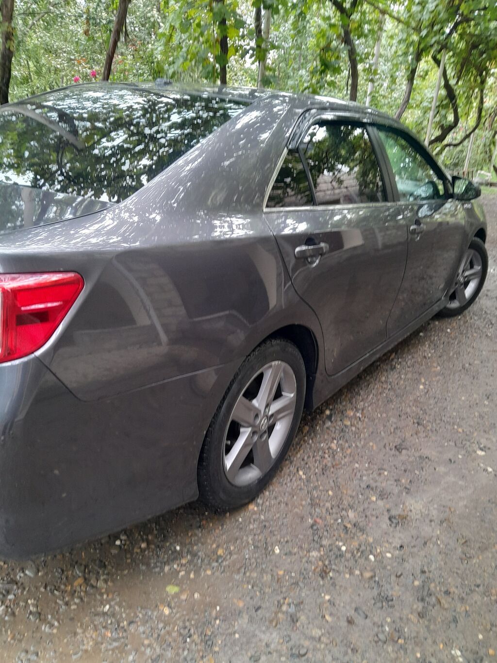 Toyota Camry SE sedan - Korpus: sedan, qrafit/boz rəng — Avto, Yevlax (9)