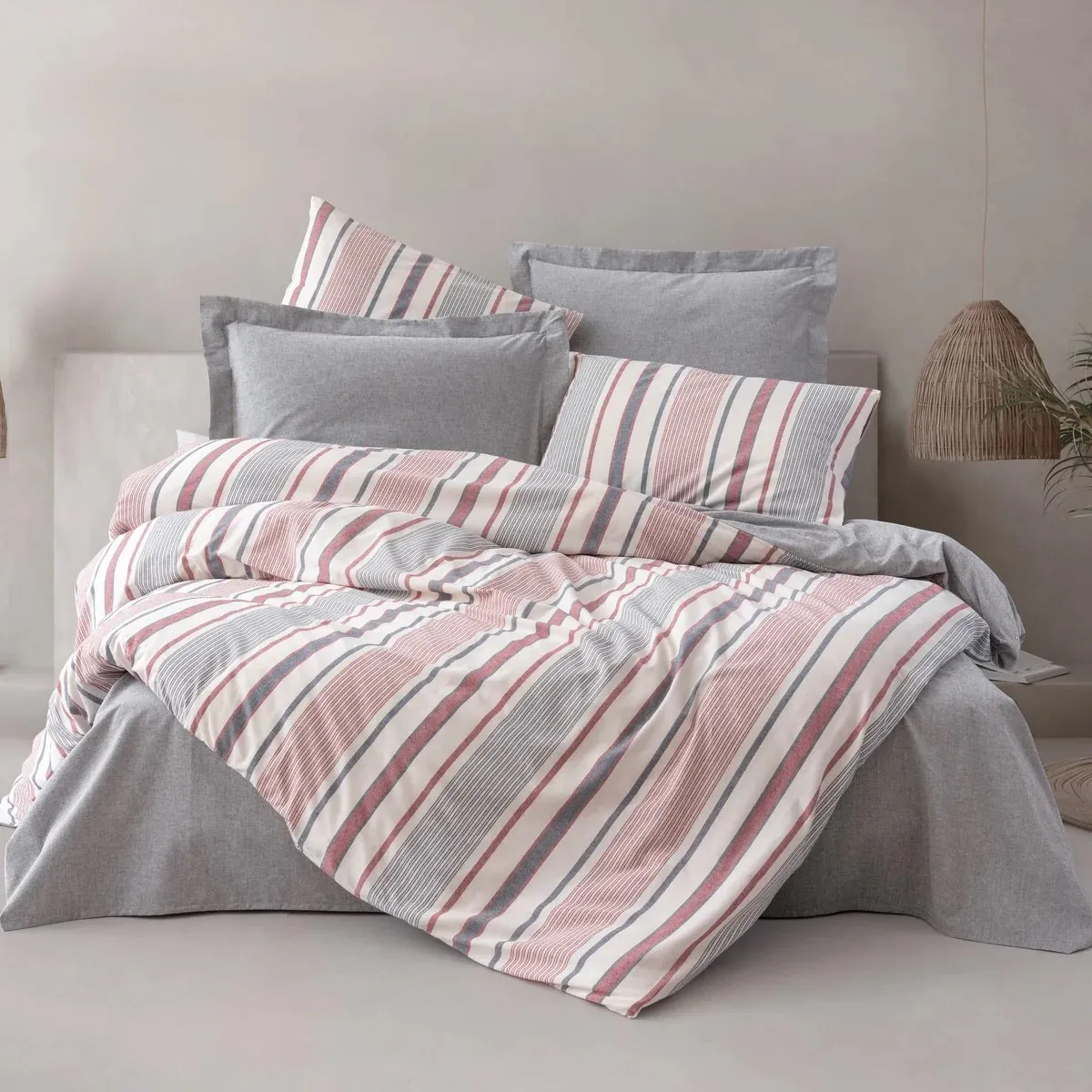 Yataq dəsti Cotton box Duo Mavi Tək nəfərlik (8680108069615) — Товары
