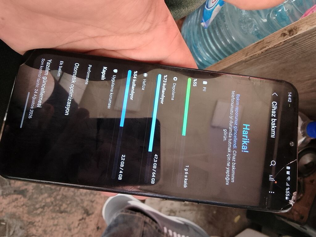 Samsung Galaxy A03, 64 GB, rəng - Qara, Qırıq — Samsung, Mehdiabad (7)