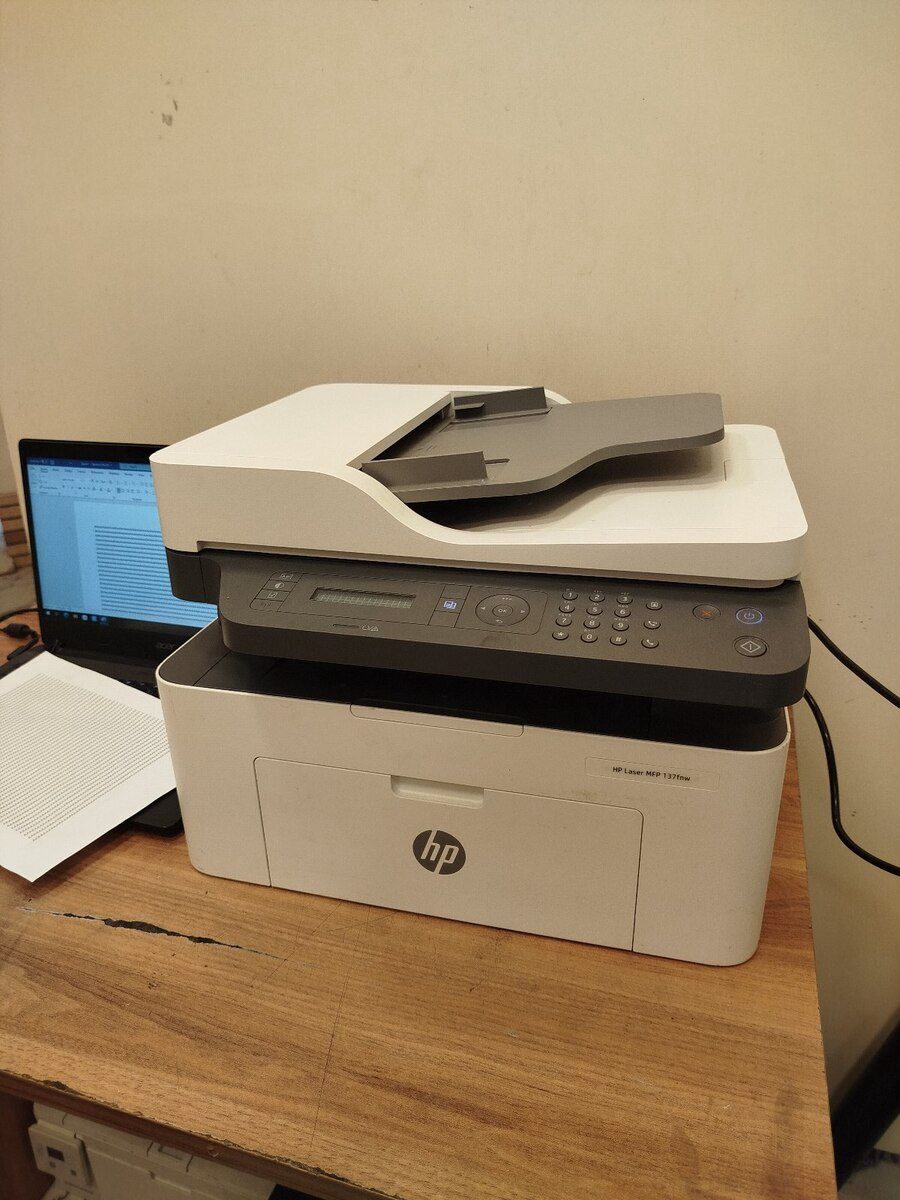 Printer HP LaserJet Pro MFP 137fnv — Elektronika, Bakı (3)