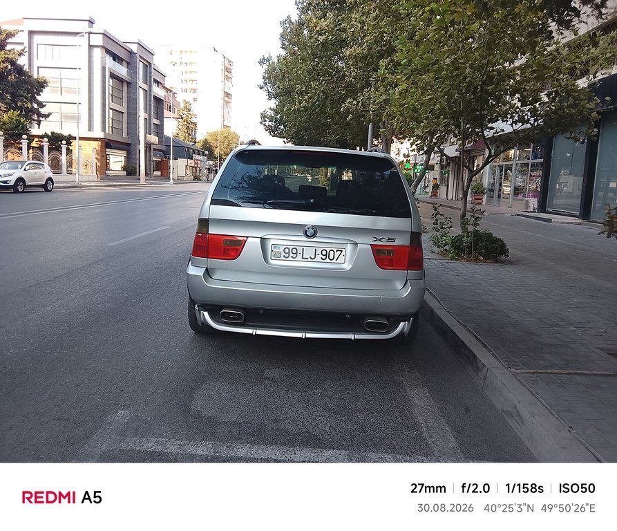 BMW X5, 4.4 L, 2000 il, 275 000 km — Avtomobillər, Bakı (3)