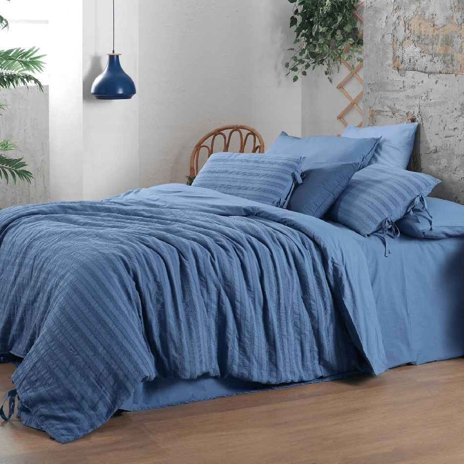 Tekstil yataq dəsti Sarev Mood Comfot Toledo NT CK 4Y D Mavi — Tekstil, Bakı (2)