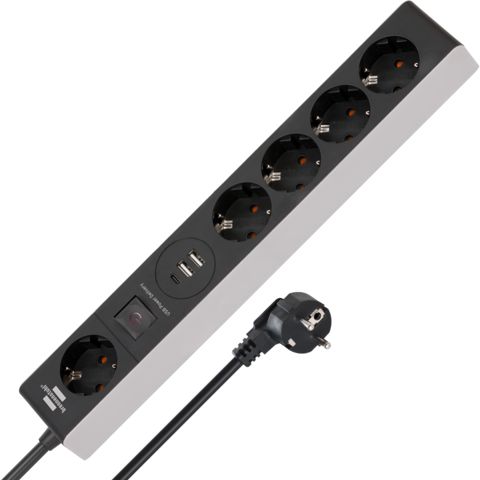 Uzadıcı Brennenstuhl USB Type-C PD 5 Way 1159780615 — Bakı