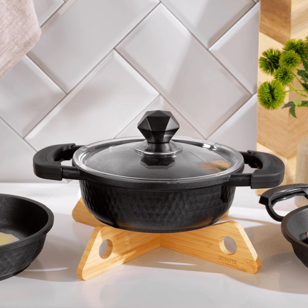 Qazan dəsti Schafer Crystal Döküm Mini 4 ədəd 8699131835111 — Bişirmə qabları, Bakı (2)