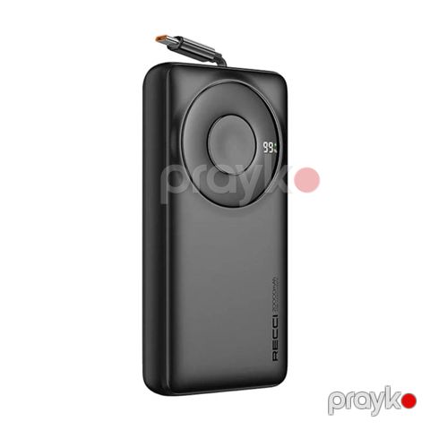 Recci Powerbank RPB-P72 20000 mAh 65w (Black) — Bakı