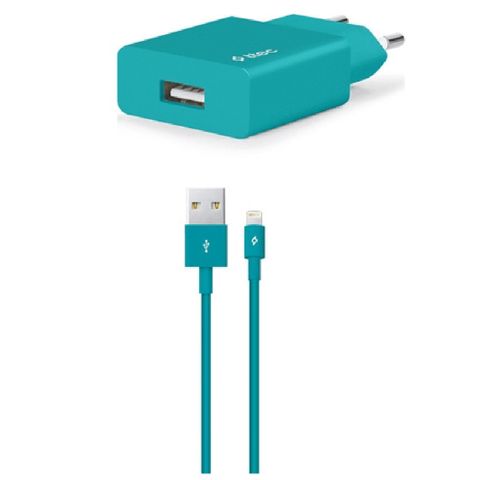 Adapter Ttec SmartCharger Travel 2SCS20LTZ Turquoise — Bakı