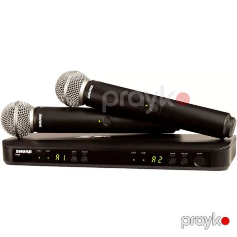 Mikrofon Shure BLX288E/SM58-K14