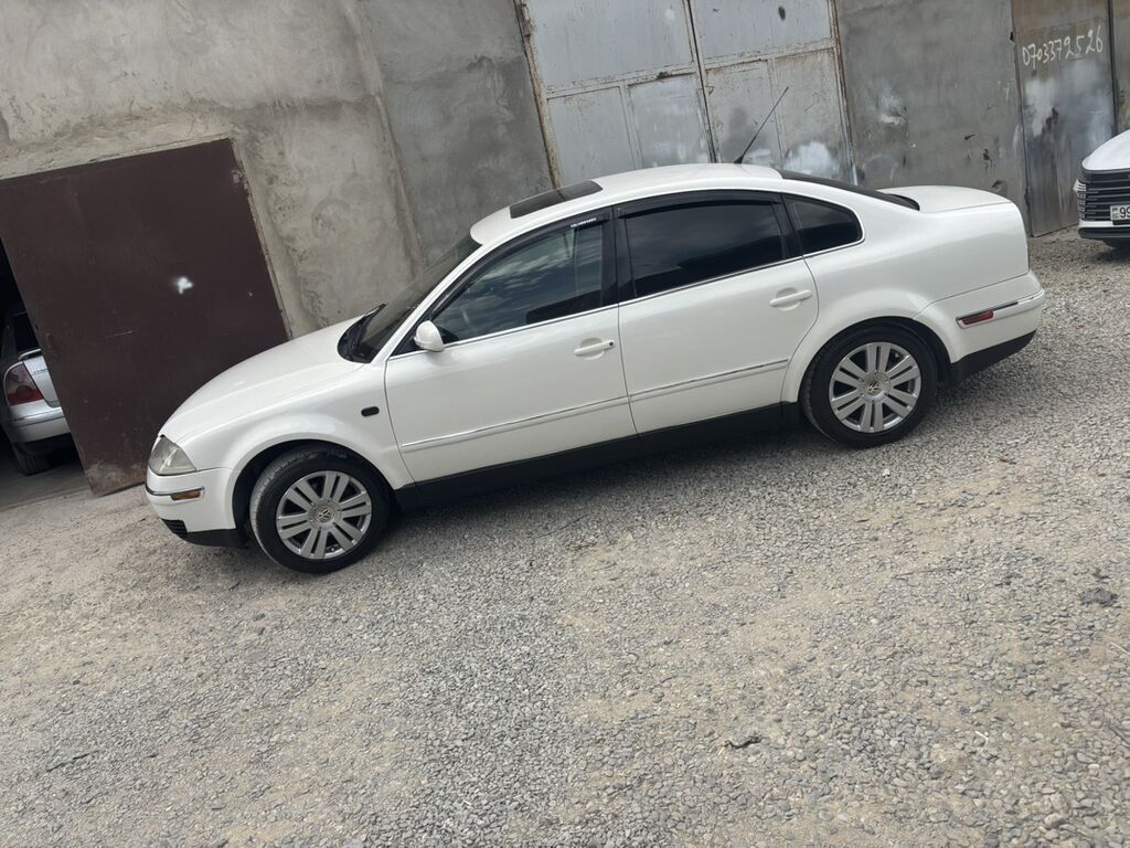 Volkswagen Passat (B5.5) sedan – ağ rəng Əsas xüsusiyyətlər: - Kuzov — Avto, Digah (5)