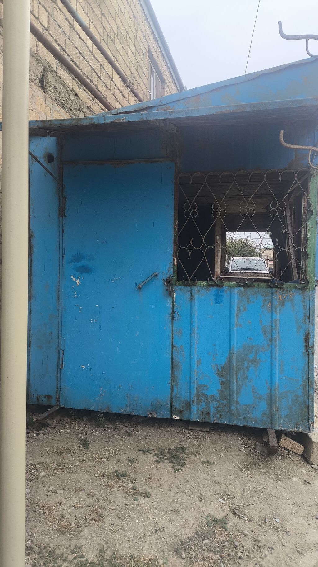 Metal kiosk – köçürülə bilən köşk - Material: qalın metal/örtük sac — Biznes və avadanlıq, Saray (2)