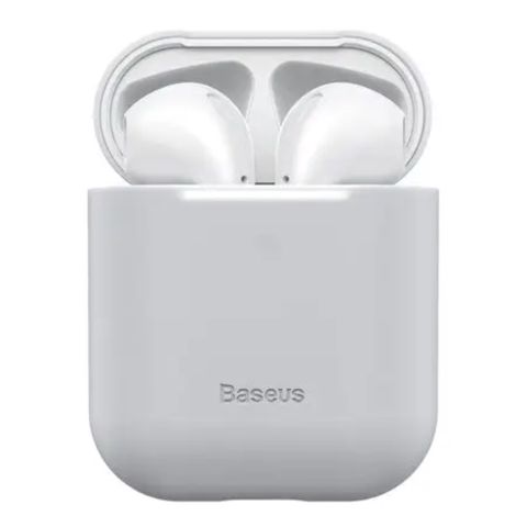 Baseus Silicon Case Airpods 1/2 Grey Wiappod-Bzog — Bakı