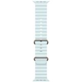 Kəmər Apple Ice Blue Ocean Band Natural Titanium Finish / MXTF3ZM/A — Ремешки и аксессуары