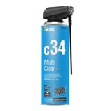 Təmizləyici sprey Bizol Multi Clean+ C34 0.4 lt — Avtokosmetika və avtokimya