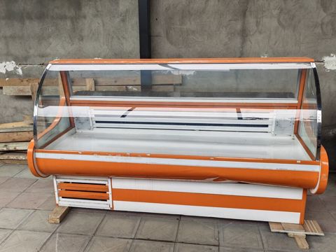 Soyuduculu vitrin – mağaza, market, kafelər üçün - Tip: ön şüşəli — Bakı