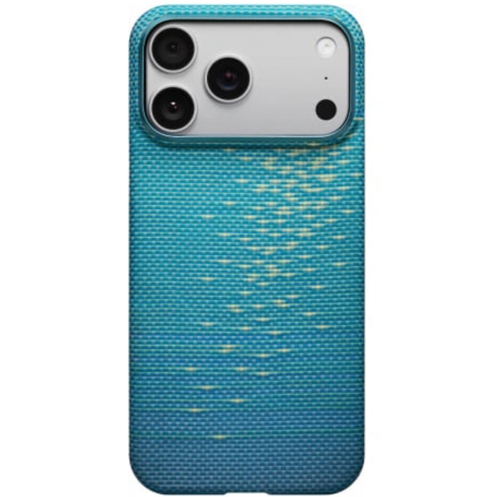 Qoruyucu örtük Pitaka iPhone 17 Pro Max Edge ACAQOR871498 Lusid Blue — Çexollər, Bakı (2)