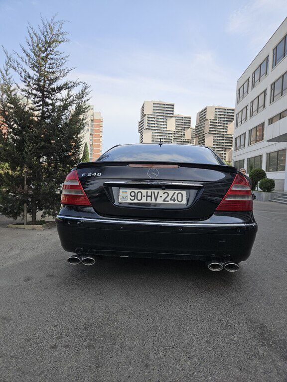 Mercedes E 240, 2.6 L, 2004 il, 456 846 km — Avtomobillər, Quba (4)