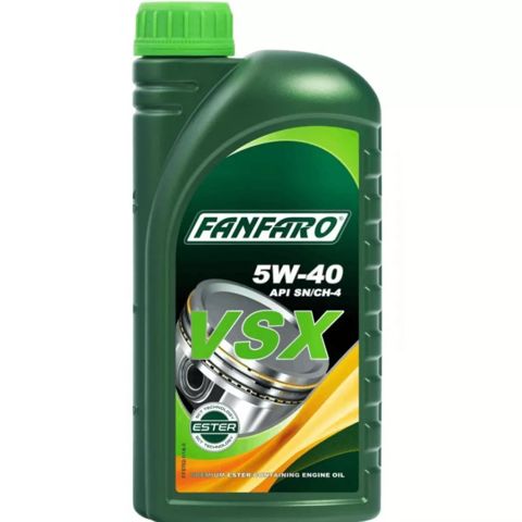 Mühərrik yağı Fanfaro VSX Vollsynthetic SAE 5W-40 1 lt Special — Bakı