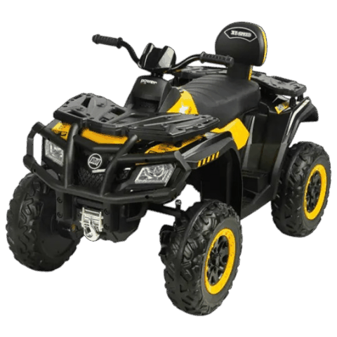 Uşaqlar üçün elektromoto S615 Black&Yellow — Bakı