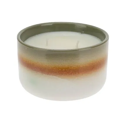 Keramik qabda şam Koopman 12x7 sm — Bakı