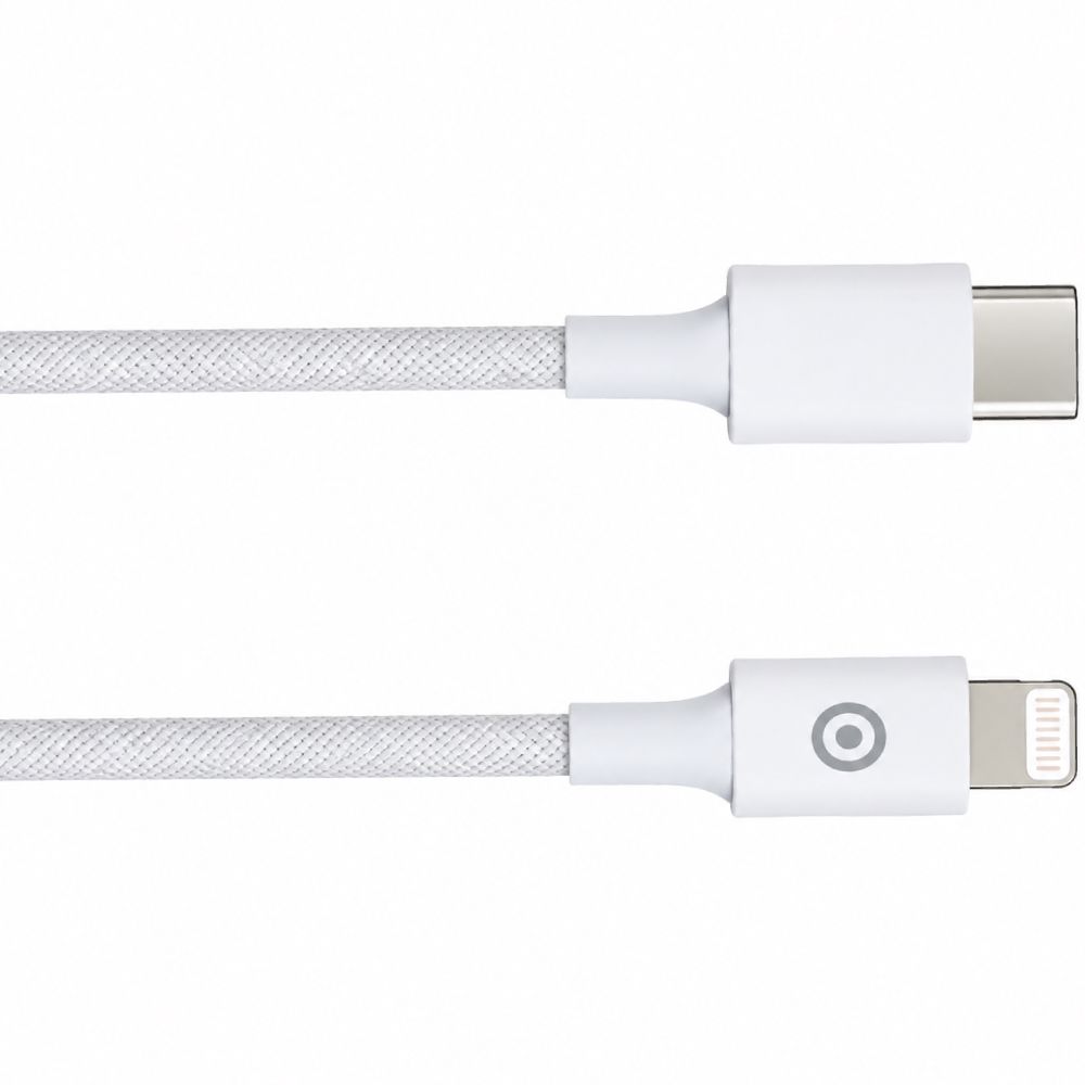 Naqil Euroacs EU-Z160 Braid USB Type-C to Lightning 1 m 27W ACHRKA859320 White — Mallar, Bakı (2)