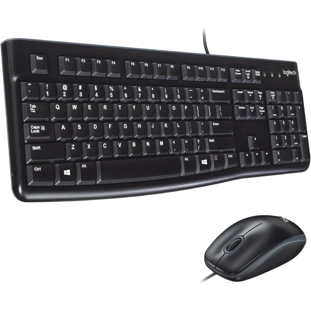 Klaviatura Logitech MK120 Combo Black — Klaviaturalar və siçanlar, Bakı (2)