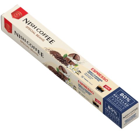 Qəhvəbişirən üçün kapsul Nish Nespresso 10 ədəd 8683583873593 — Bakı