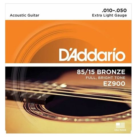 D-Addario EZ900 85/15 Bronze 10-50 Extra Light — Bakı