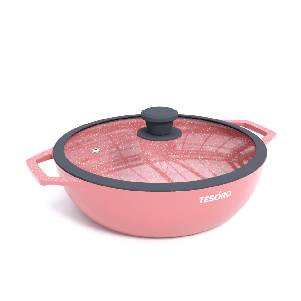 Qazan NMP Tesoro Florence, 3 L, 26 sm, pink (TF6530tpi) — Bakı