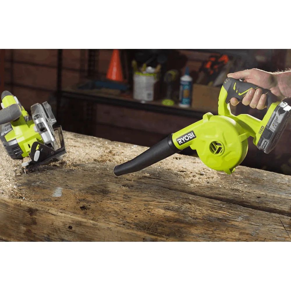 Akkumulyatorlu hava üfürən Ryobi ONE+ R18TB-0 — Mallar, Bakı (2)