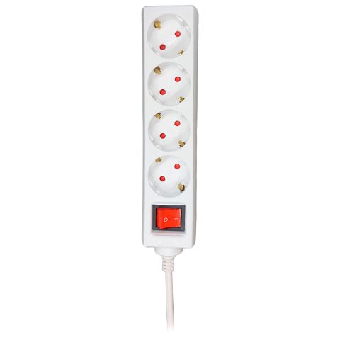 Uzadıcı Voltam 3 m VP-05 4 Way Germany Type Power Strip — Bakı