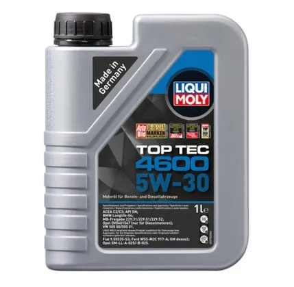 Avtomobil mühərrik yağı Liqui Moly Top Tec 4600 5W-30 1L (2315/8032)