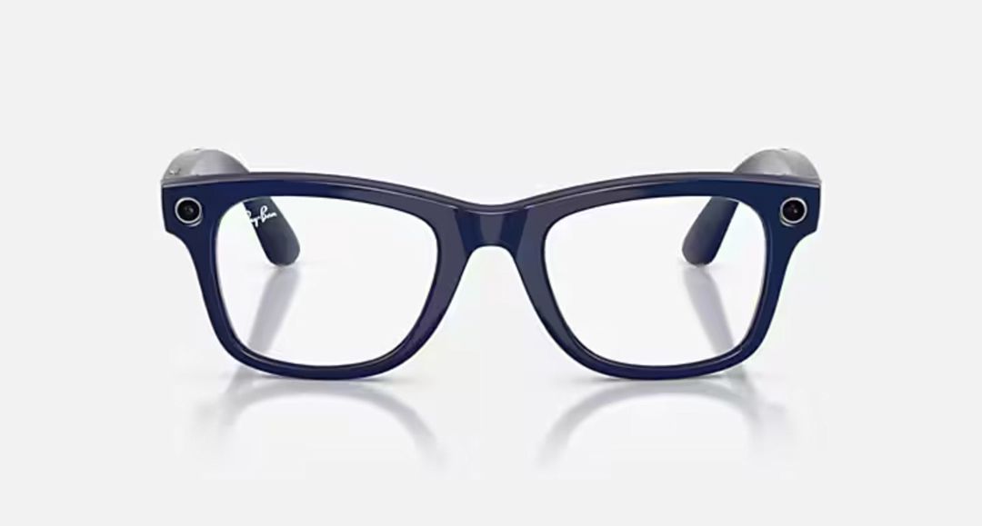 Ray-Ban Meta Wayfarer Gen 2 - Shiny Cosmic Blue / Transitions Sapphire — Elektronika, Bakı (6)
