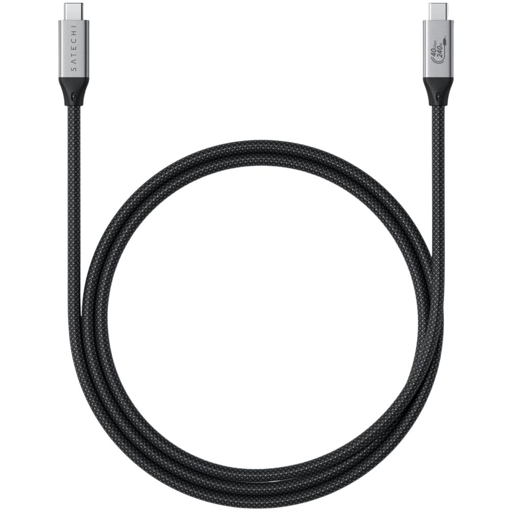 Naqil Satechi USB Type-C to USB Type-C ST-YU4120M Black — Mallar, Bakı (2)