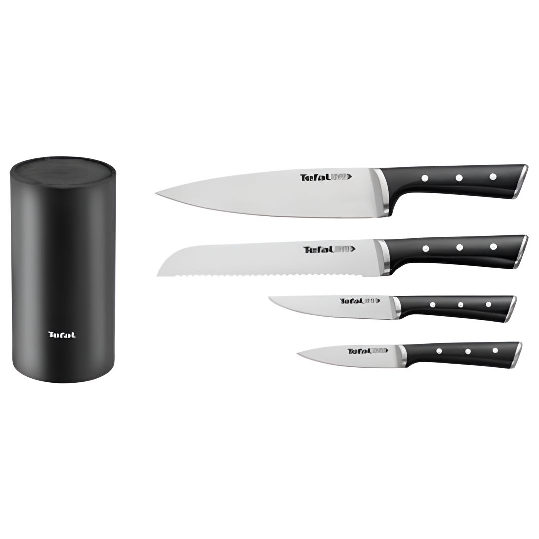 Bıçaq dəsti Tefal Ice Force 5 parça 2100132891 — Bıçaqlar və doğrama taxtaları, Bakı (2)