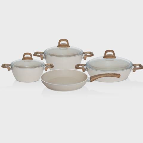 Tava qazan dəsti Falez Mıva, 7 parça (8681128018430) — Cookware