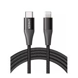 Anker Powerline+II Usb-c to Lightning Cable 1.8 m Black — World Telecom