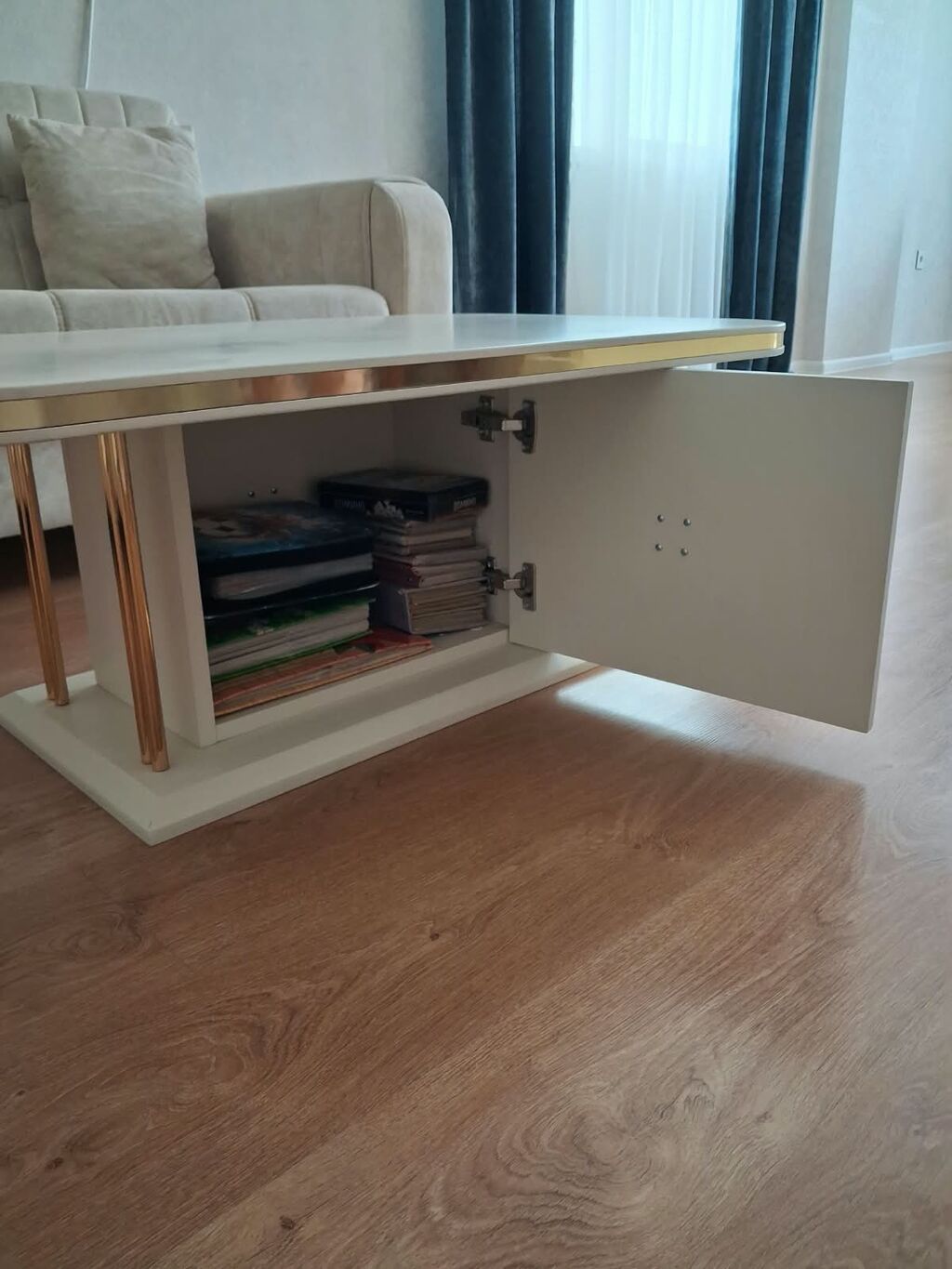 İşlənmiş, Düz TV altlığı, Polkalı, Türkiyə — Mebel, Bakı (9)