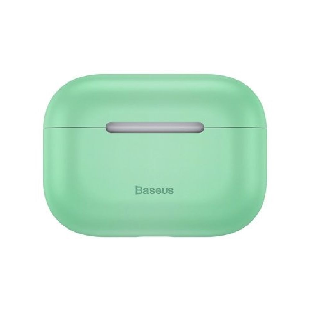Baseus Silica Case For Airpods Pro Green WIAPPOD-ABZ06 — Mallar, Bakı (2)