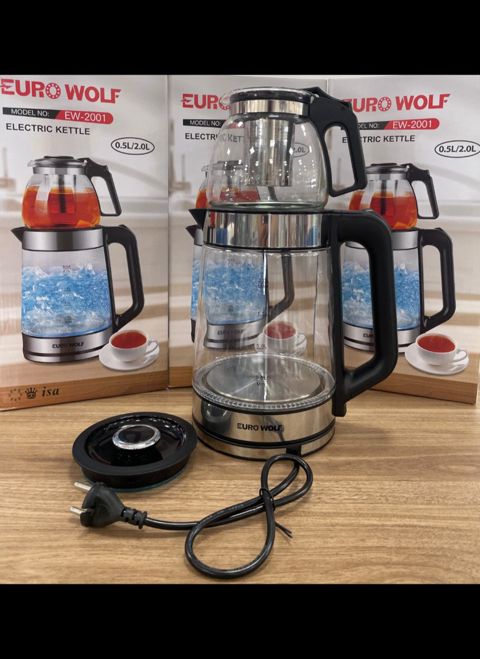 Elektrikli şüşə çaydan Euro Wolf 2001 2li — Bakı