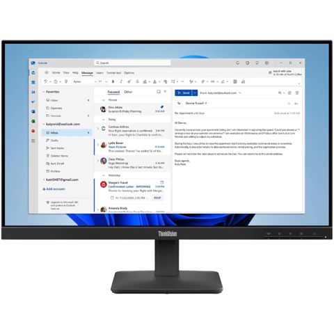 Monitor Lenovo ThinkVision S24-4e (64B5KAT1EU) — Bakı